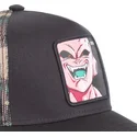 mutzen-gebogen-schwarz-snapback-kid-buu-dragon-ball-von-capslab