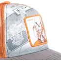 gorra-trucker-gris-y-naranja-krilin-db2-kri2-dragon-ball-de-capslab