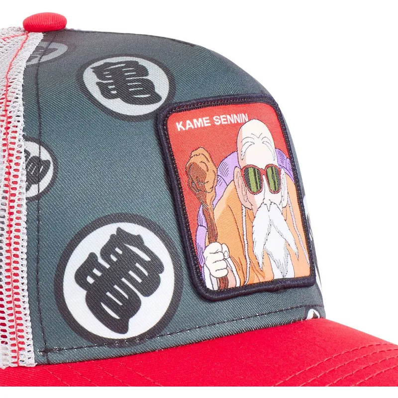 mutzen-gebogen-blau-snapback-master-roshi-dragon-ball-von-capslab mutzen-gebogen-blau-snapback-master-roshi-dragon-ball-von-capslab