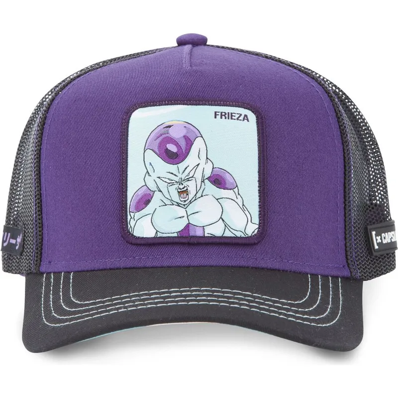 trucker-cap-violett-und-schwarz-frieza-dbs2-fre2-dragon-ball-von-capslab
