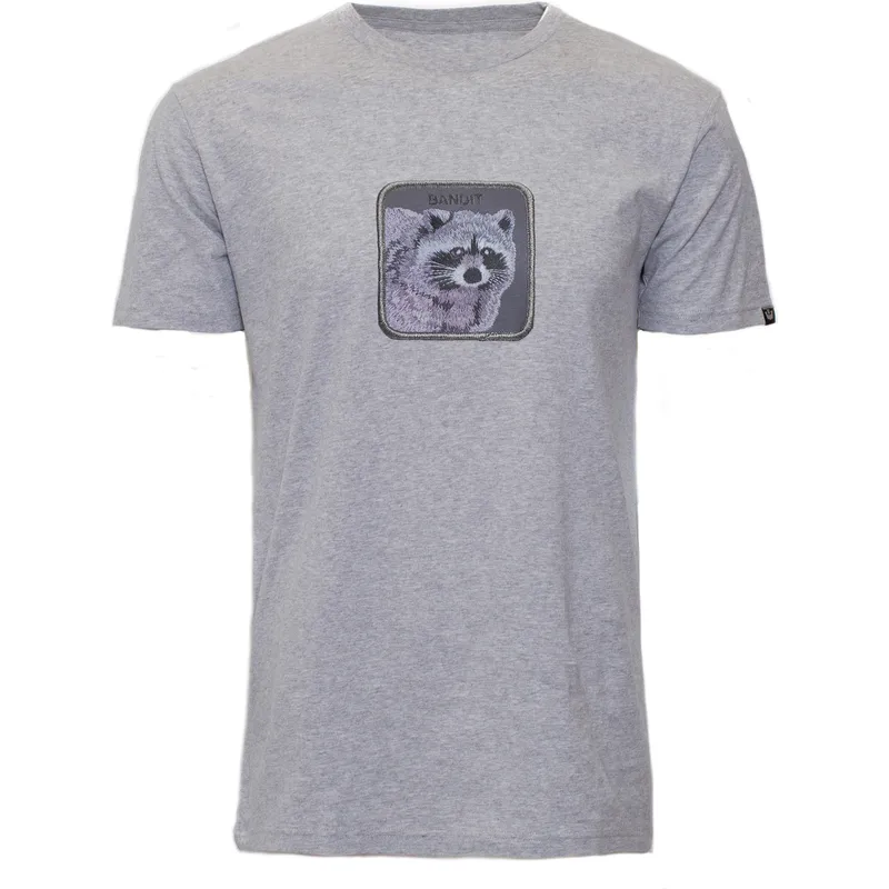 t-shirt-kurzarm-grau-der-manga-corta-gris-mapache-bandit-the-farm-the-farm-von-goorin-bros