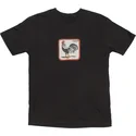 t-shirt-kurzarm-schwarz-der-manga-corta-negra-gallo-cock-clucker-the-farm-the-farm-von-goorin-bros