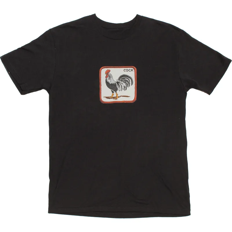 t-shirt-kurzarm-schwarz-der-manga-corta-negra-gallo-cock-clucker-the-farm-the-farm-von-goorin-bros t-shirt-kurzarm-schwarz-der-manga-corta-negra-gallo-cock-clucker-the-farm-the-farm-von-goorin-bros