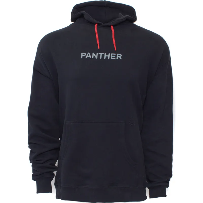 sweatshirt-mit-kapuze-schwarz-der-sudadera-con-capucha-negra-pantera-panther-solitary-the-farm-the-farm-von-goorin-bros