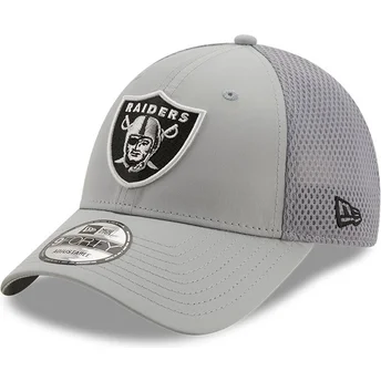 mutzen-gebogen-grau-verstellbares-band-9forty-team-arch-der-las-vegas-raiders-nfl-von-new-era