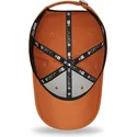 verstellbare-braune-curved-cap-9forty-league-essential-der-los-angeles-dodgers-mlb-von-new-era