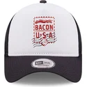 new-era-lehigh-valley-ironpigs-milb-a-frame-weisse-und-marineblaue-trucker-kappe