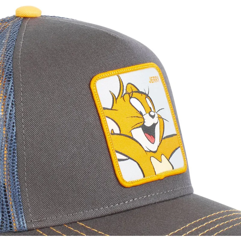 mutzen-gebogen-grau-snapback-jerry-looney-tunes-von-capslab mutzen-gebogen-grau-snapback-jerry-looney-tunes-von-capslab