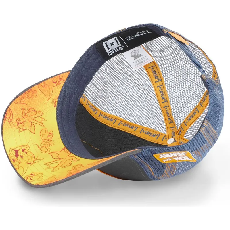 mutzen-gebogen-grau-snapback-jerry-looney-tunes-von-capslab mutzen-gebogen-grau-snapback-jerry-looney-tunes-von-capslab