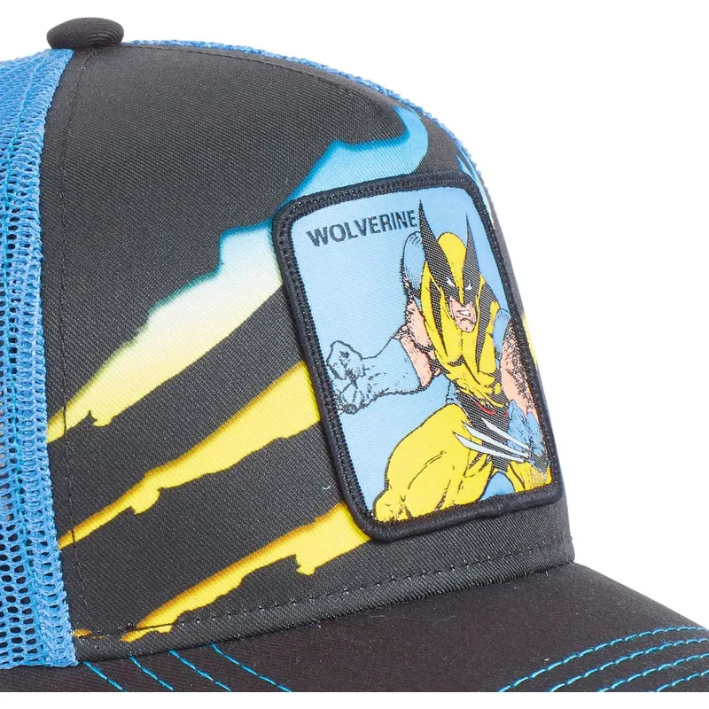 mutzen-gebogen-schwarz-snapback-wolverine-marvel-comics-von-capslab