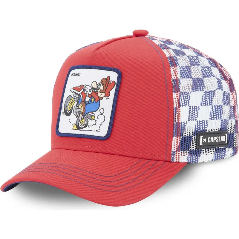 mutzen-gebogen-rot-snapback-mario-super-mario-bros-von-capslab mutzen-gebogen-rot-snapback-mario-super-mario-bros-von-capslab