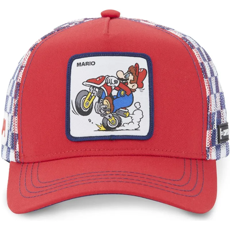 mutzen-gebogen-rot-snapback-mario-super-mario-bros-von-capslab mutzen-gebogen-rot-snapback-mario-super-mario-bros-von-capslab