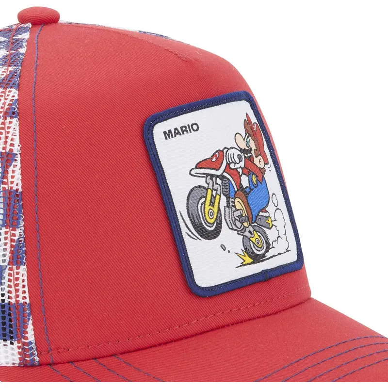 mutzen-gebogen-rot-snapback-mario-super-mario-bros-von-capslab mutzen-gebogen-rot-snapback-mario-super-mario-bros-von-capslab