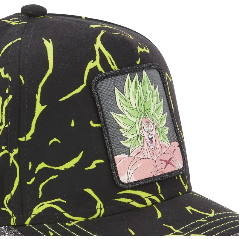 schwarze-und-grune-verstellbare-curved-cap-broly-super-saiyan-legendario-tag-bro1-dragon-ball-von-capslab