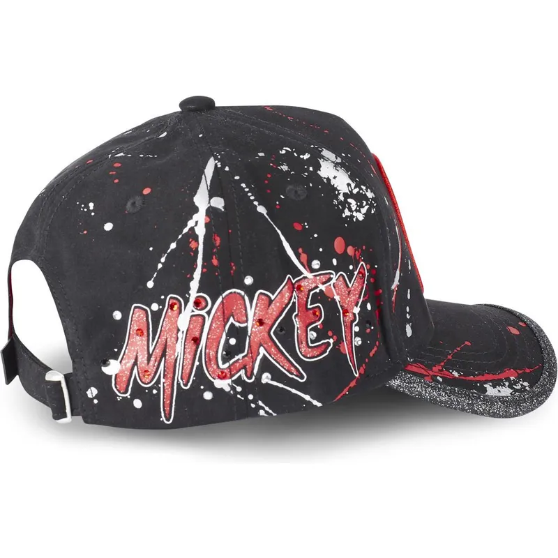 mutzen-gebogen-schwarz-verstellbares-band-mickey-mouse-disney-von-capslab mutzen-gebogen-schwarz-verstellbares-band-mickey-mouse-disney-von-capslab