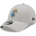 casquette-courbee-grise-ajustable-9forty-character-sports-bugs-bunny-looney-tunes-new-era