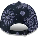 mutzen-gebogen-marineblau-verstellbares-band-9forty-paisley-print-der-new-york-yankees-mlb-von-new-era