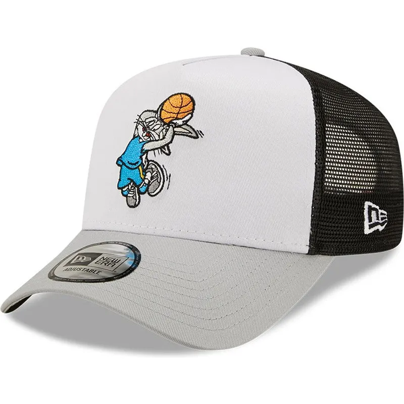 mutzen-gebogen-grau-snapback-a-frame-character-sports-der-bugs-bunny-looney-tunes-von-new-era
