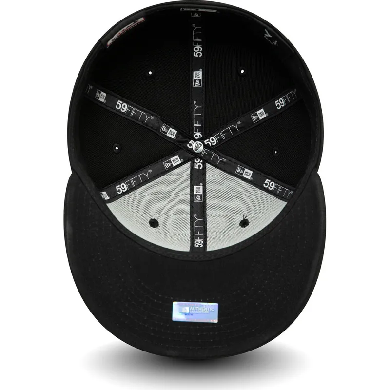 schwarze-enganliegende-59fifty-ac-perf-flatcap-der-arizona-diamondbacks-mlb-von-new-era