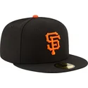 schwarze-enganliegende-59fifty-ac-perf-flatcap-der-san-francisco-giants-mlb-von-new-era