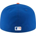 gorra-plana-azul-ajustada-59fifty-ac-perf-de-new-york-mets-mlb-de-new-era