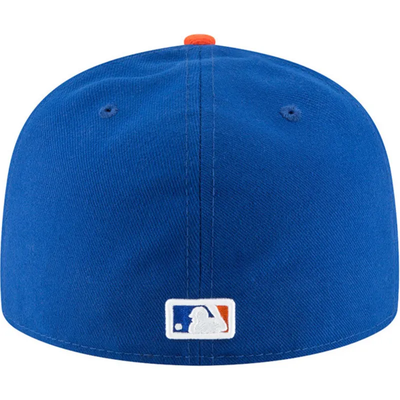 Gorra plana azul marino y roja ajustada 59FIFTY AC Perf de Atlanta Braves  MLB de New Era