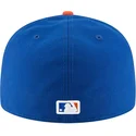 cappellino-piatto-blu-aderente-59fifty-ac-perf-dei-new-york-mets-mlb-di-new-era