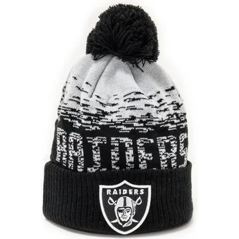 Las Vegas Raiders NFL Sport Cuff svart mössa med tofs från New Era