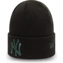 mutzen-schwarz-knit-cuff-league-essential-der-new-york-yankees-mlb-von-new-era