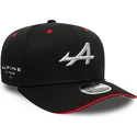 casquette-courbee-noire-snapback-9fifty-stretch-snap-alpine-formula-1-renault-new-era