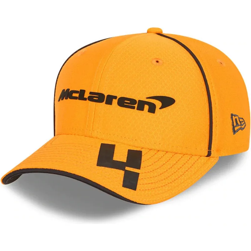 mutzen-gebogen-orange-snapback-fur-kinder-9fifty-stretch-snap-lando-norris-der-mclaren-racing-formula-1-von-new-era