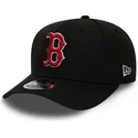 mutzen-gebogen-schwarz-snapback-9fifty-stretch-snap-der-boston-red-sox-mlb-von-new-era