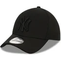 czarna-zakrzywiona-czapka-z-logo-new-york-yankees-39thirty-diamond-era-mlb-marki-new-era