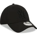 czarna-zakrzywiona-czapka-z-logo-new-york-yankees-39thirty-diamond-era-mlb-marki-new-era