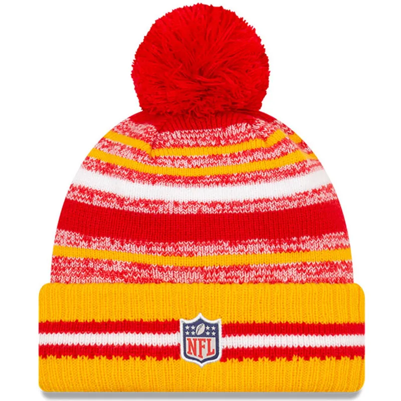 mutzen-pompon-gelb-sport-sideline-der-kansas-city-chiefs-nfl-von-new-era