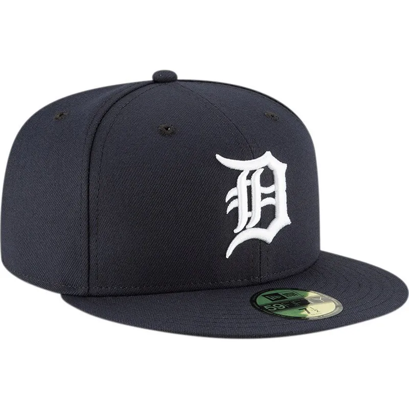 marinbla-platt-keps-justerad-59fifty-ac-perf-fran-detroit-tigers-mlb-av-new-era