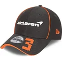 casquette-courbee-grise-snapback-pour-enfant-9forty-daniel-ricciardo-mclaren-racing-formula-1-new-era