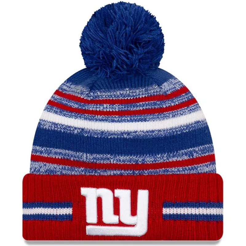 mutzen-pompon-rot-sport-sideline-der-new-york-giants-nfl-von-new-era mutzen-pompon-rot-sport-sideline-der-new-york-giants-nfl-von-new-era