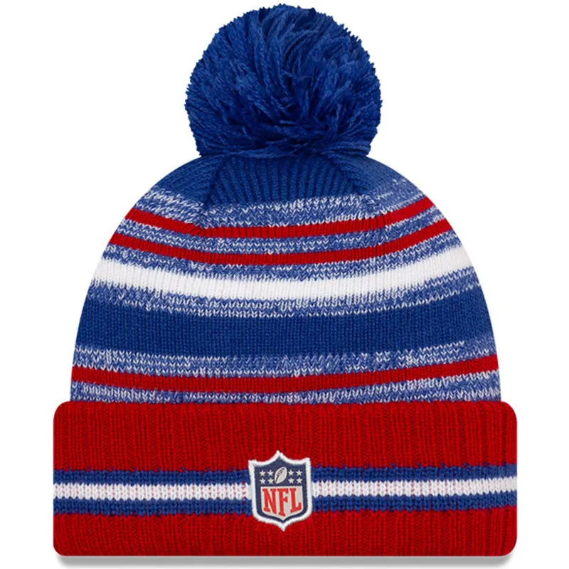 mutzen-pompon-rot-sport-sideline-der-new-york-giants-nfl-von-new-era mutzen-pompon-rot-sport-sideline-der-new-york-giants-nfl-von-new-era