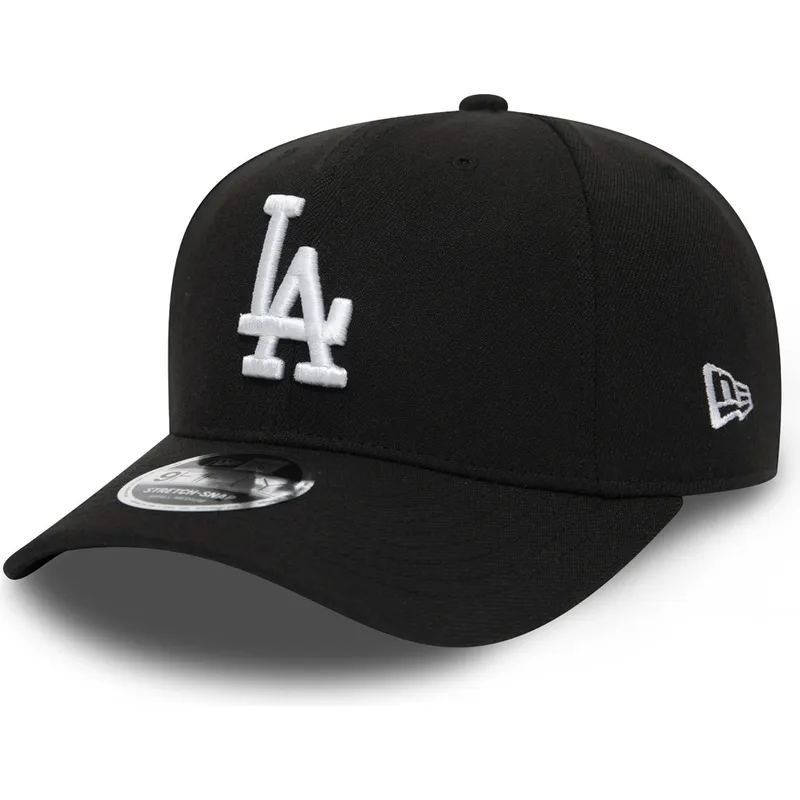 mutzen-gebogen-schwarz-snapback-9fifty-stretch-snap-der-los-angeles-dodgers-mlb-von-new-era