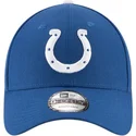 cappellino-curvo-blu-e-bianco-regolabile-9forty-the-league-degli-indianapolis-colts-nfl-di-new-era