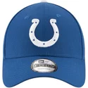 new-era-curved-brim-9forty-the-league-indianapolis-colts-nfl-blue-and-white-adjustable-cap