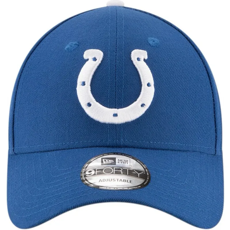 cappellino-visiera-curva-blu-e-bianco-regolabile-9forty-the-league-di-indianapolis-colts-nfl-di-new-era