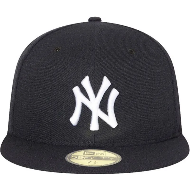 cappello-piatto-blu-marino-regolabile-59fifty-ac-perf-dei-new-york-yankees-mlb-di-new-era