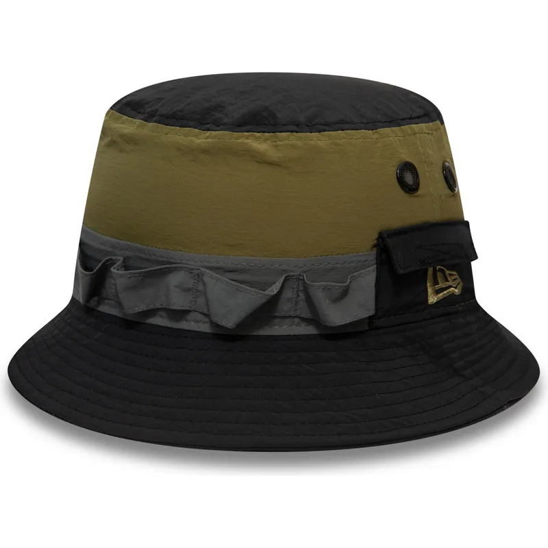 eimer-schwarz-der-bucket-negro-y-verde-panelled-adventure-von-new-era eimer-schwarz-der-bucket-negro-y-verde-panelled-adventure-von-new-era