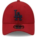 verstellbare-rote-9forty-diamond-era-kappe-mit-gebogenem-schirm-und-blauem-logo-der-los-angeles-dodgers-mlb-von-new-era