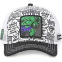capslab-marvel-comics-hulk-hul1-schwarz-weiss-trucker-cap