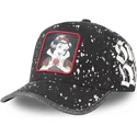 casquette-courbee-noire-ajustable-blanche-neige-tag-whi-disney-capslab