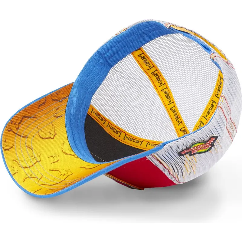 mutzen-gebogen-rot-snapback-woody-woodpecker-von-capslab