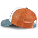 cappellino-trucker-bianco-arancione-e-blu-sum-hun-di-von-dutch